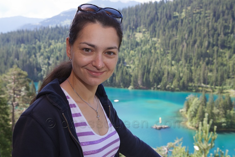 Chess Queen Alexandra Kosteniuk is in Switzerland