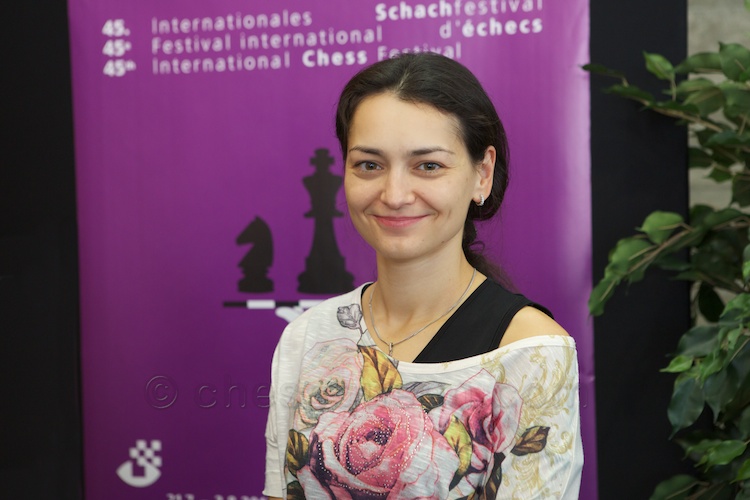 Chess Queen Alexandra Kosteniuk in Biel 2012
