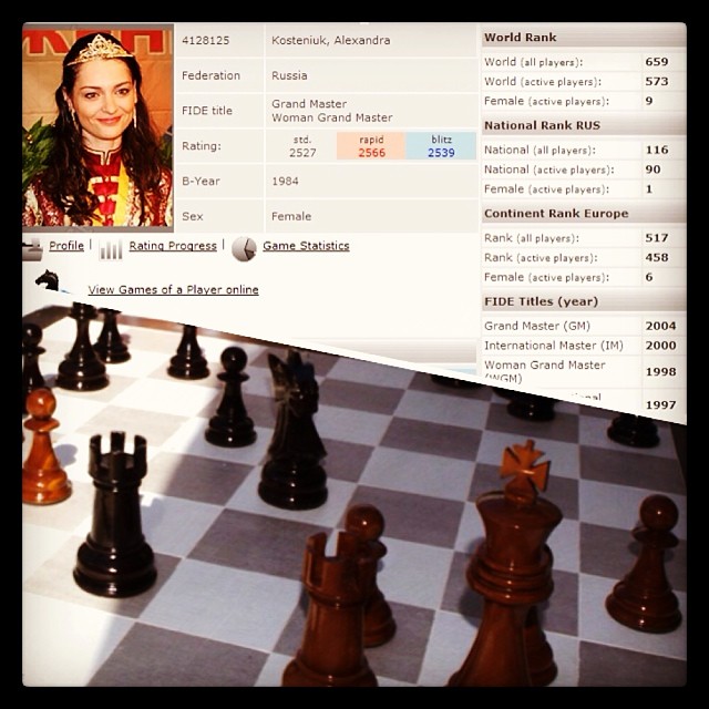 Chess Queen™ Alexandra Kosteniuk